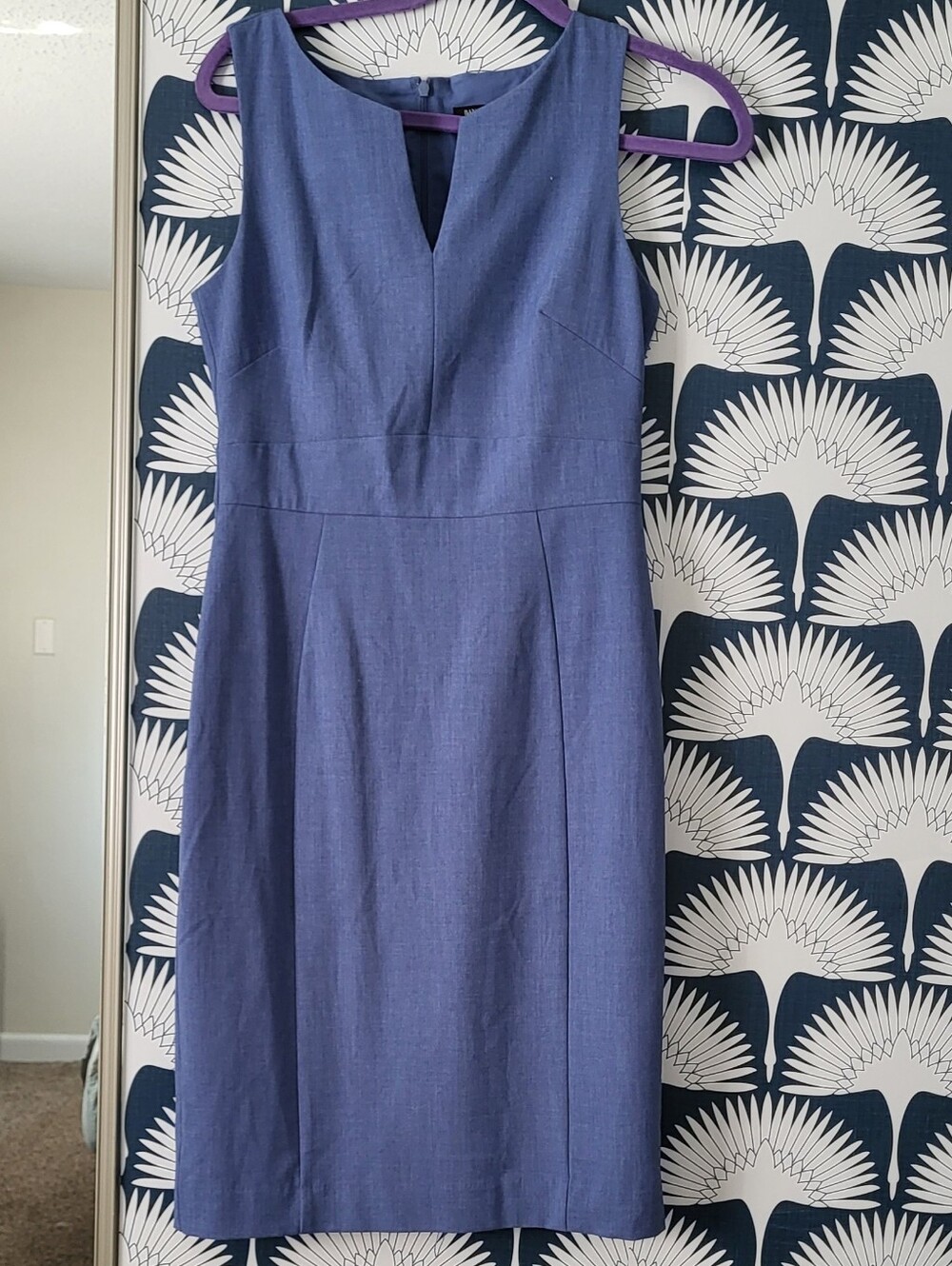Banana Republic Blue Sheath Dress 2